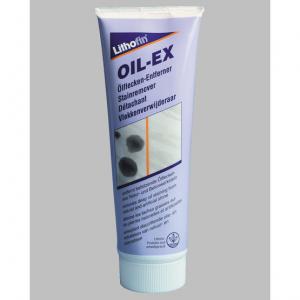OIL-EX dissout et absorde les taches et les salissures oléagineuses, l'huile et la graisse.
 
